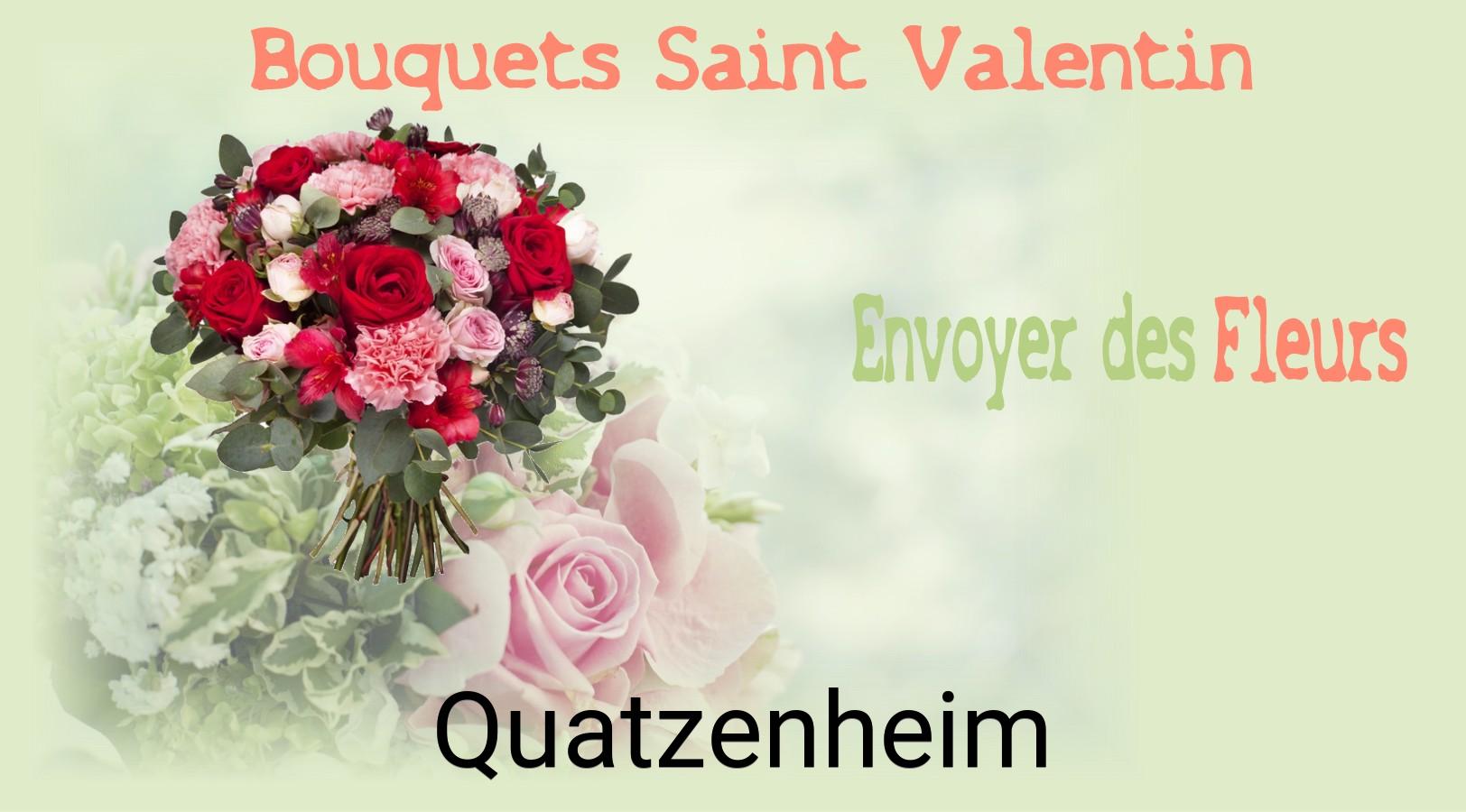 Roses de Saint-Valentin livrées à Quatzenheim